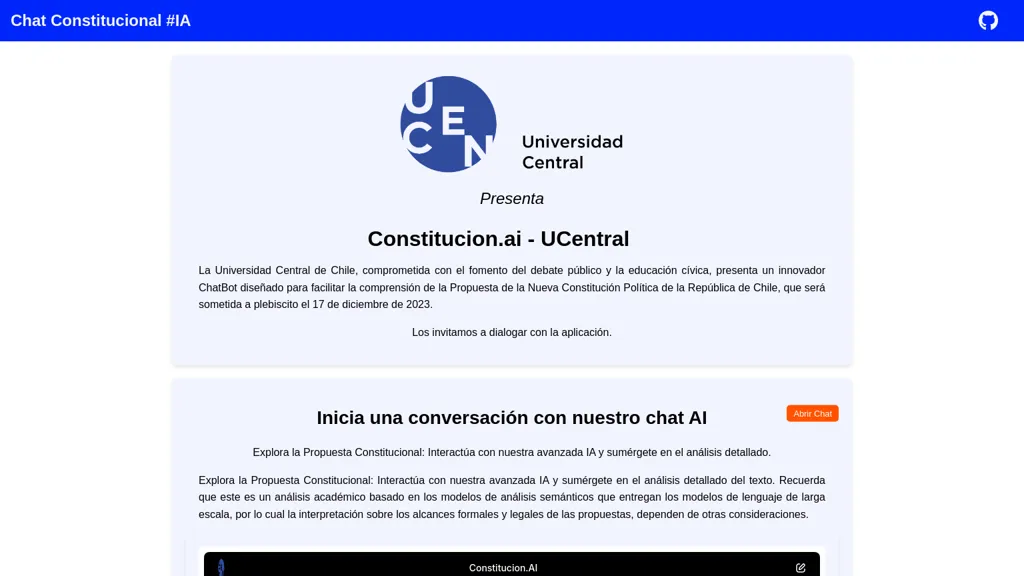 Constitución.ai screenshot