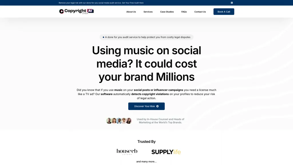 Copyright Check AI screenshot
