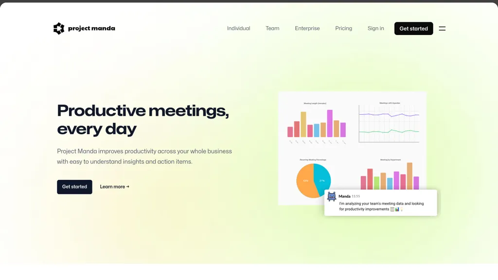 Project Manda screenshot