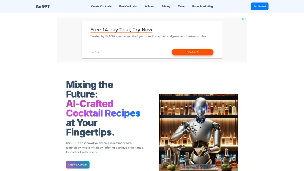 BarGPT screenshot