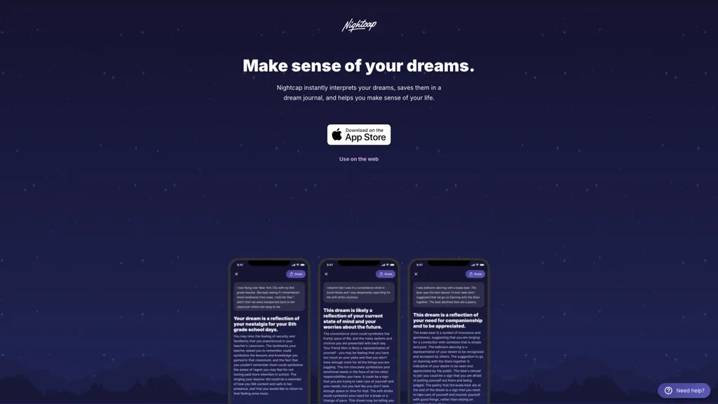 Nightcap screenshot