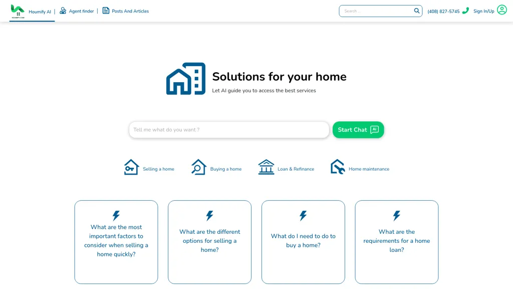Houmify screenshot