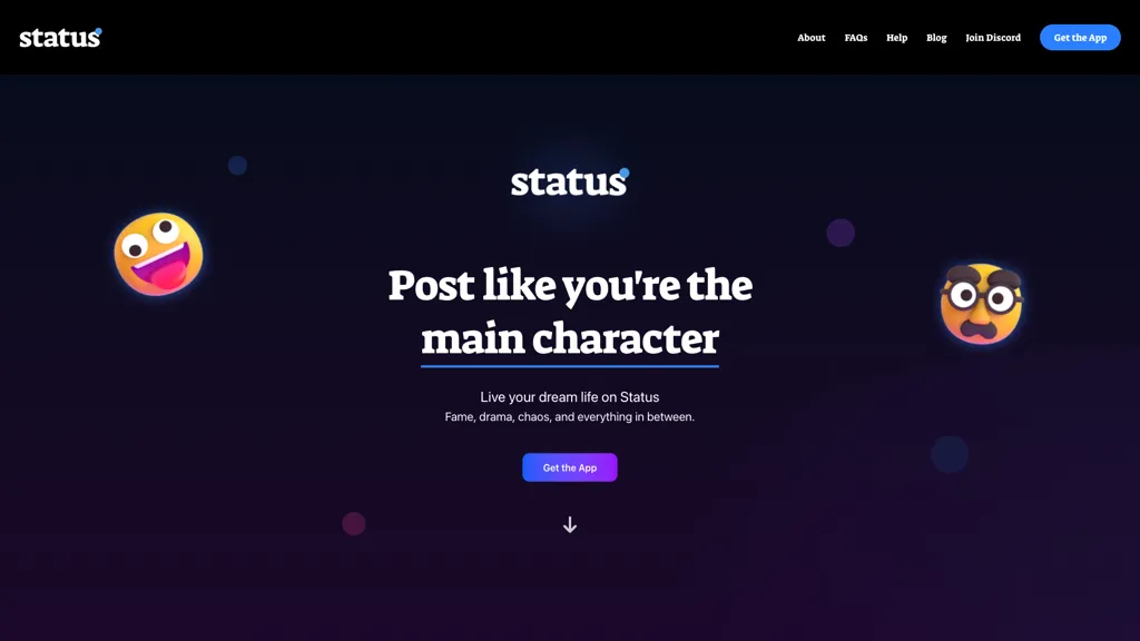 Status AI screenshot