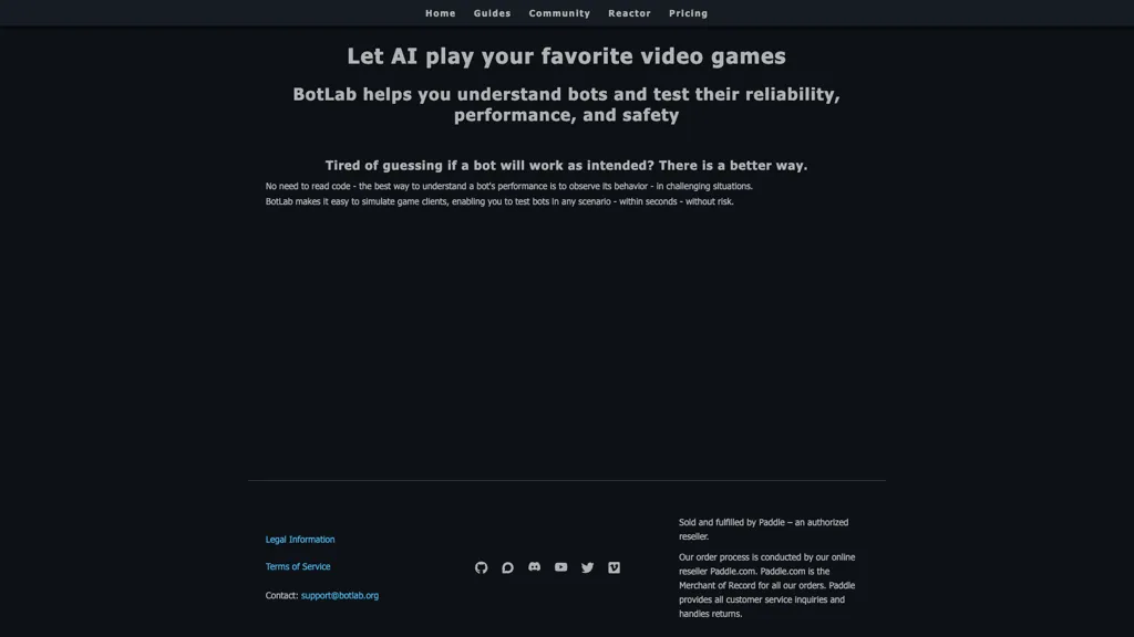 BotLab screenshot