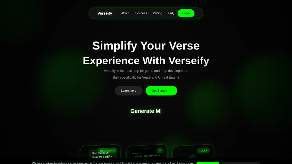 Verseify screenshot