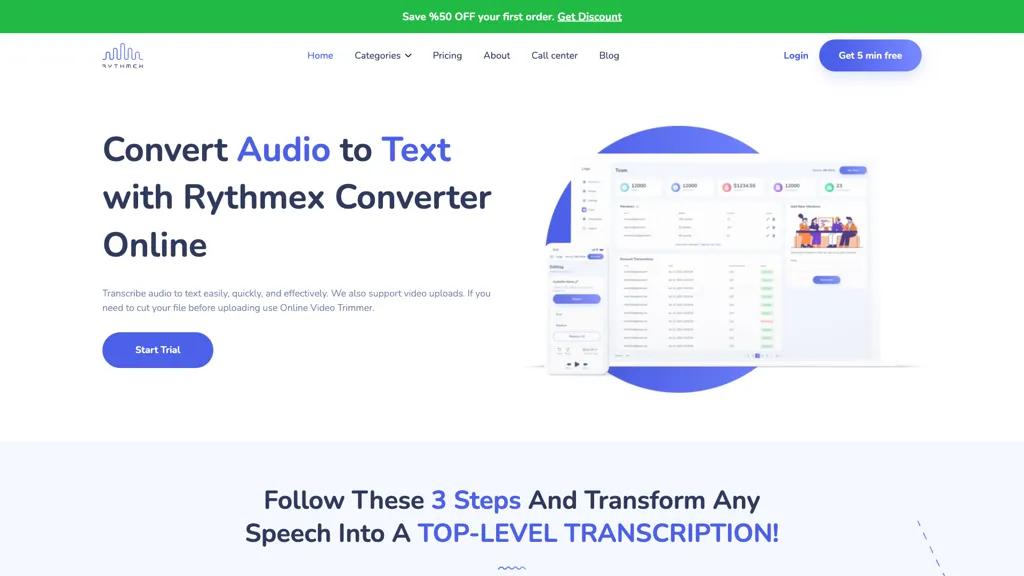 Rythmex screenshot