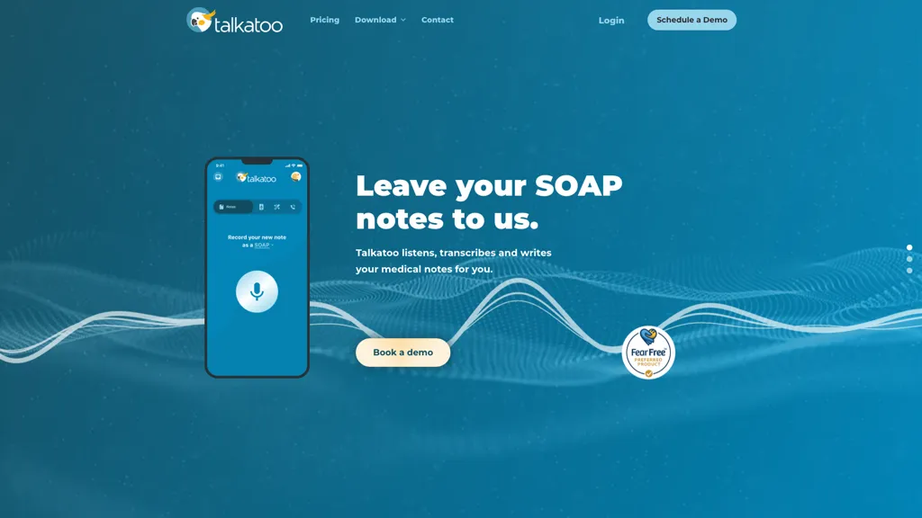 talkatoo.com screenshot