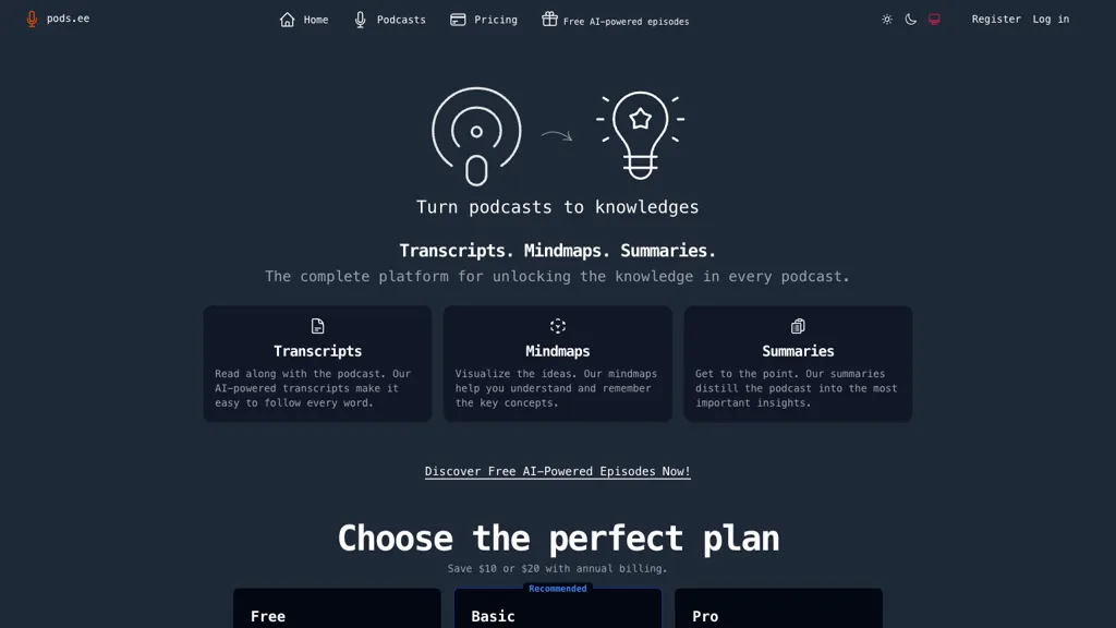 Podsee screenshot