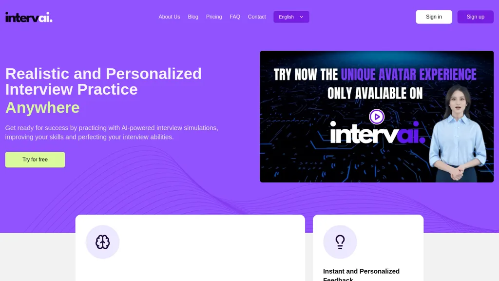 IntervAI screenshot