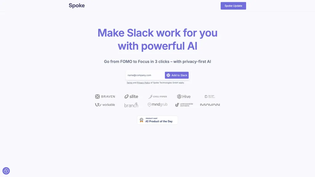 Spoke screenshot