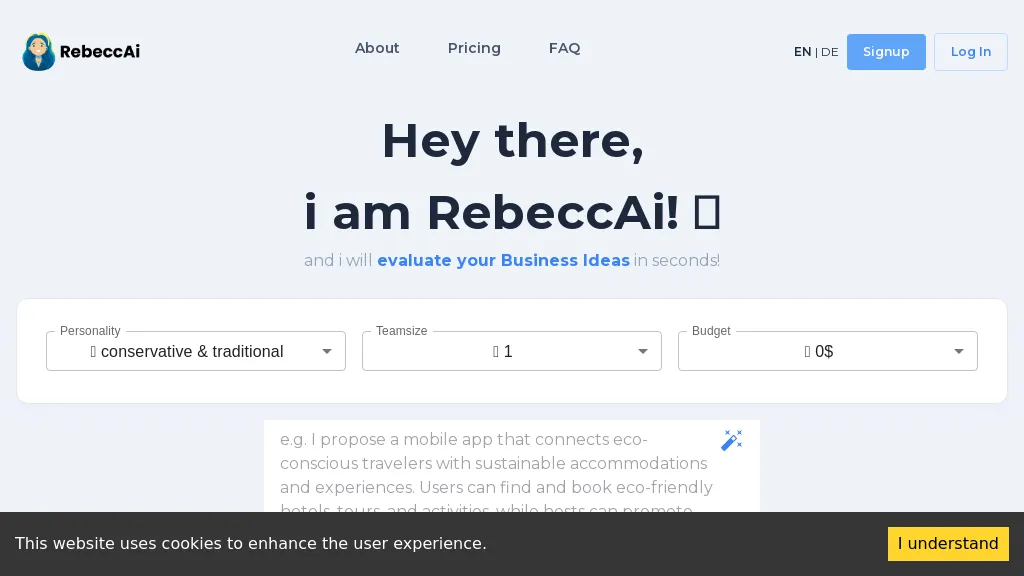 RebeccAi screenshot