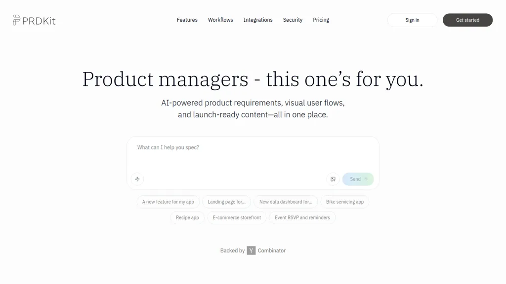 PRDKit screenshot