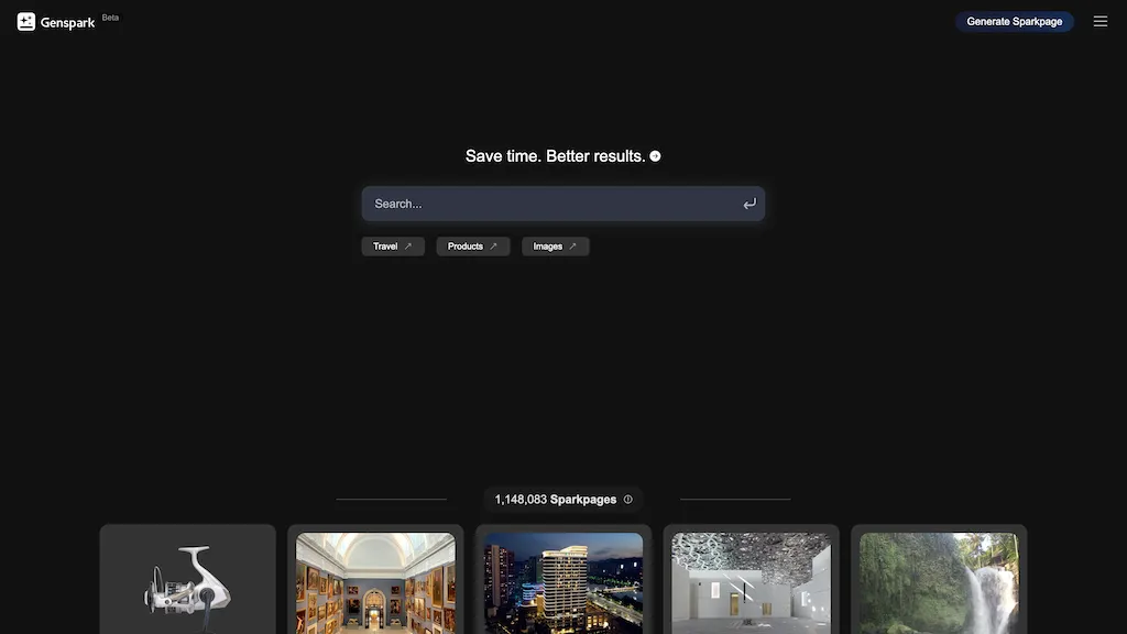 Genspark.ai screenshot