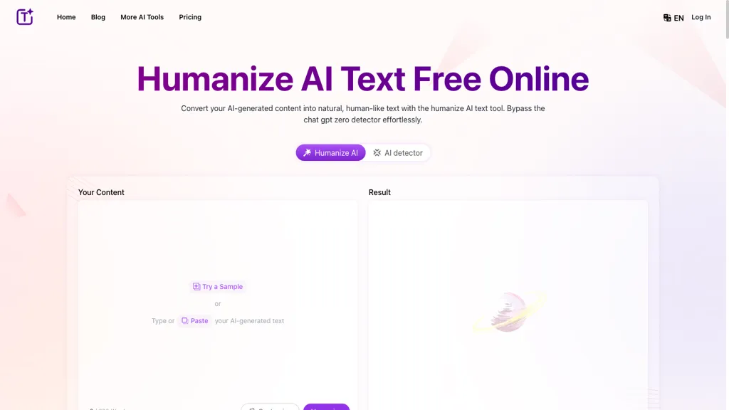 Humanize.im screenshot
