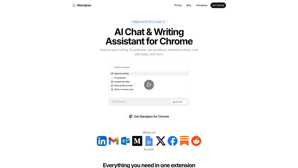 Wandpen screenshot
