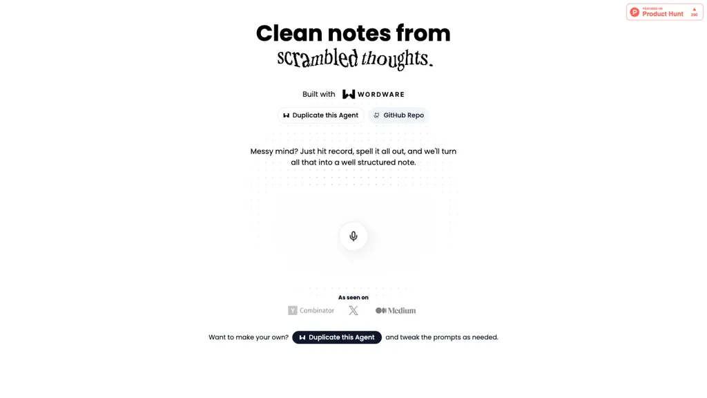 Audioscribe screenshot