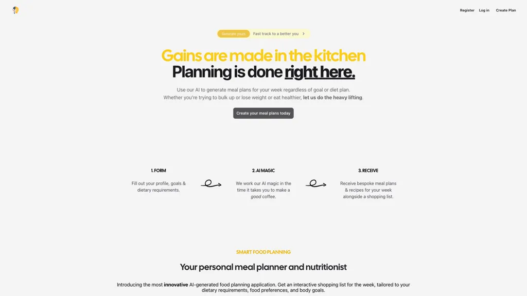 Mealmind screenshot