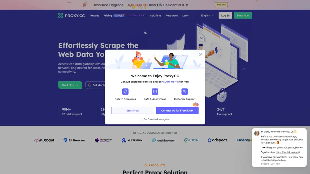 ProxyCC screenshot