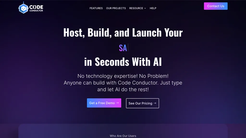 Code Conductor screenshot