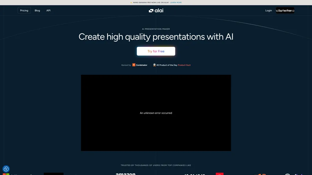 Alai screenshot