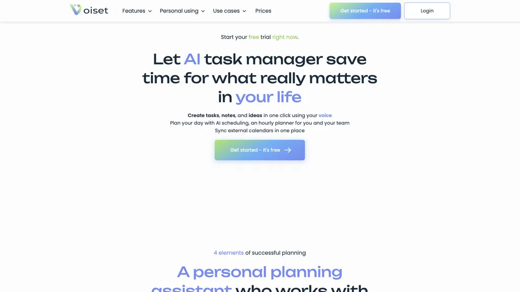 Voiset screenshot