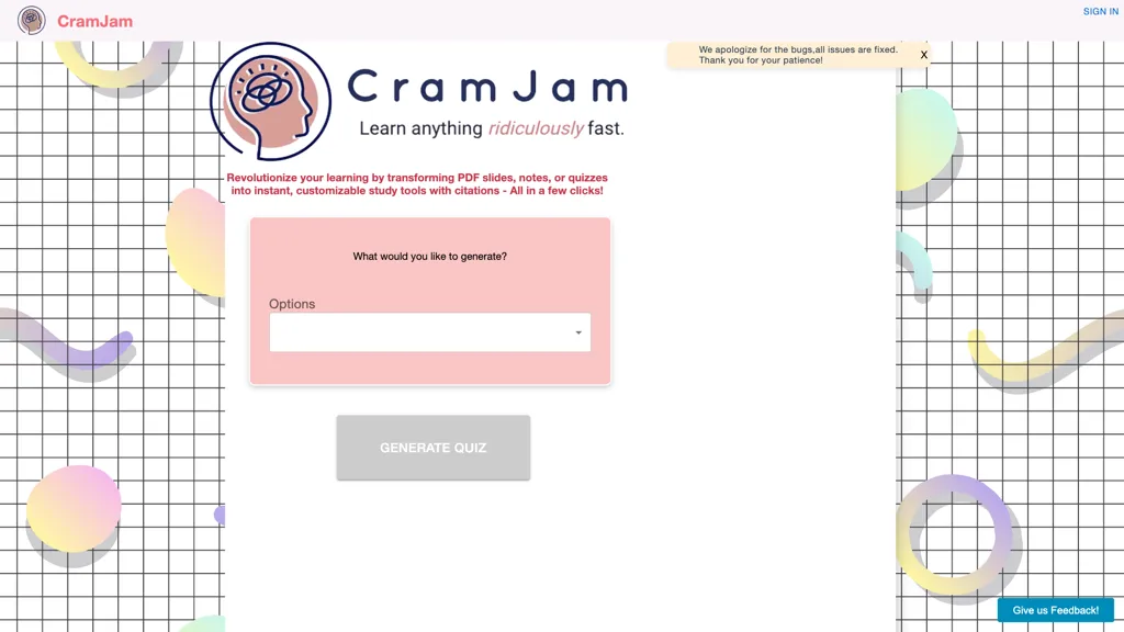 CramJam screenshot