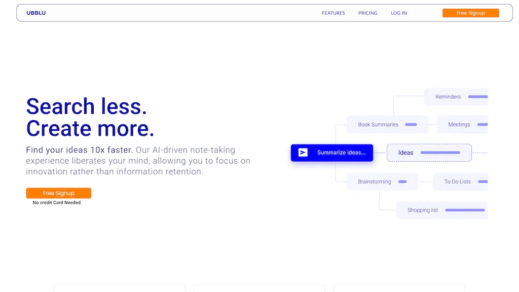 UBBLU screenshot