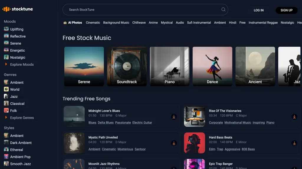 Stocktune screenshot
