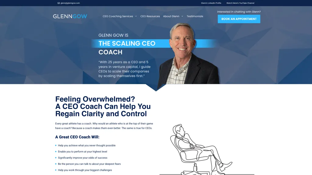 AI CEO Coach screenshot