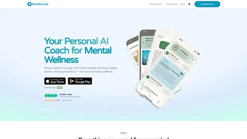 MindForest screenshot
