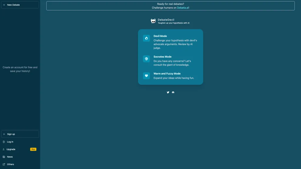 Debate Devil screenshot