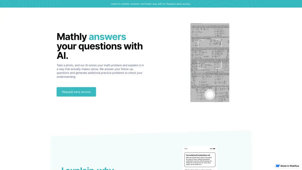 Mathly screenshot