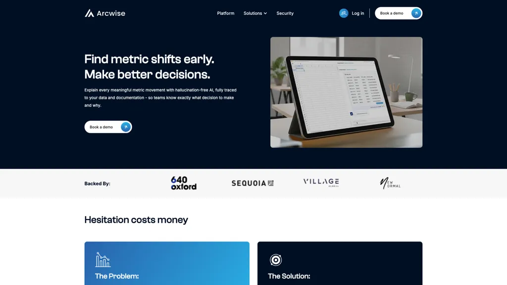 Arcwise screenshot