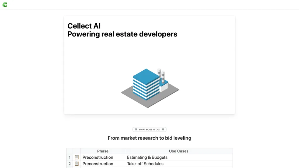 Cellect.ai screenshot