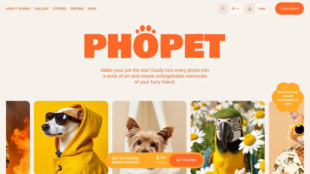Phopet screenshot