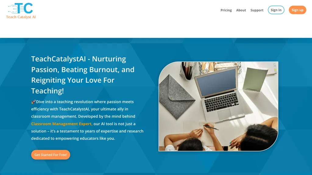 Teach Catalyst AI screenshot