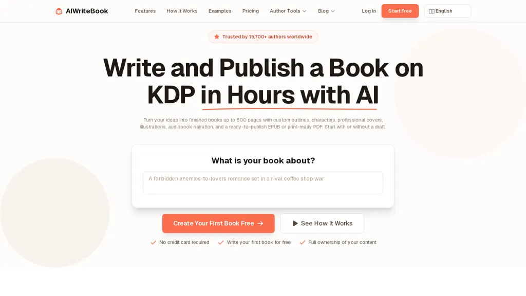 AIWriteBook screenshot