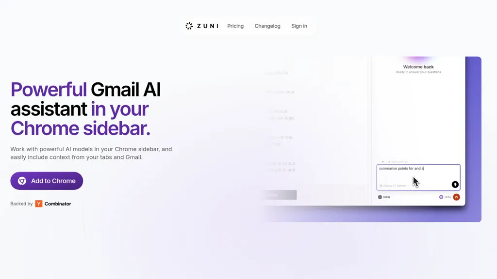 Zuni screenshot