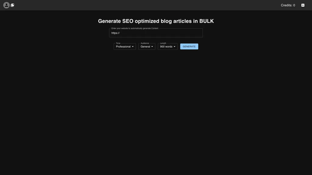 Blogmuse screenshot