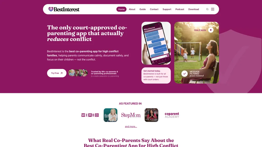 BestInterest for Coparents screenshot