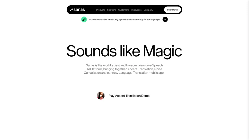 Sanas.ai screenshot