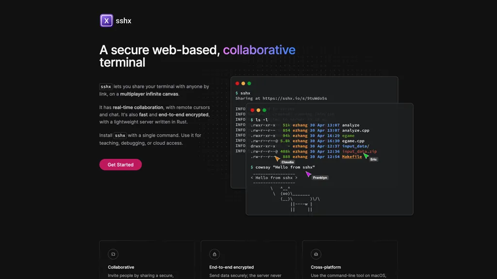 sshx screenshot