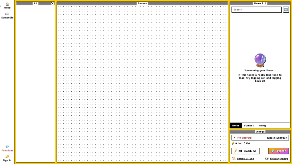 Allchemy screenshot