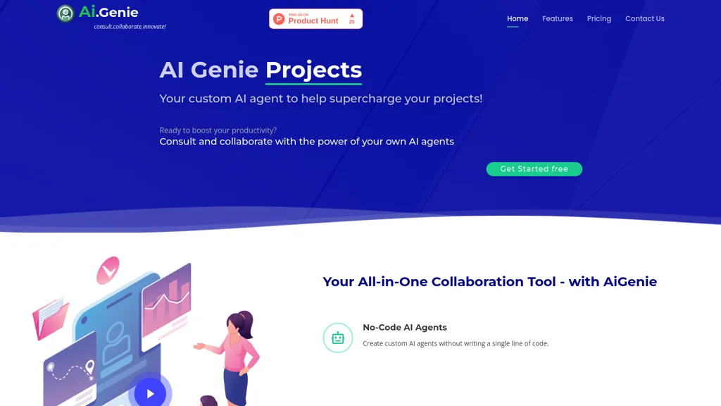 Aigenie screenshot