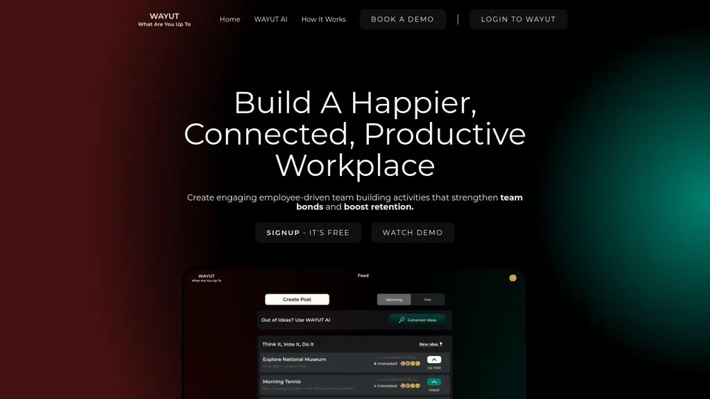 WAYUT screenshot